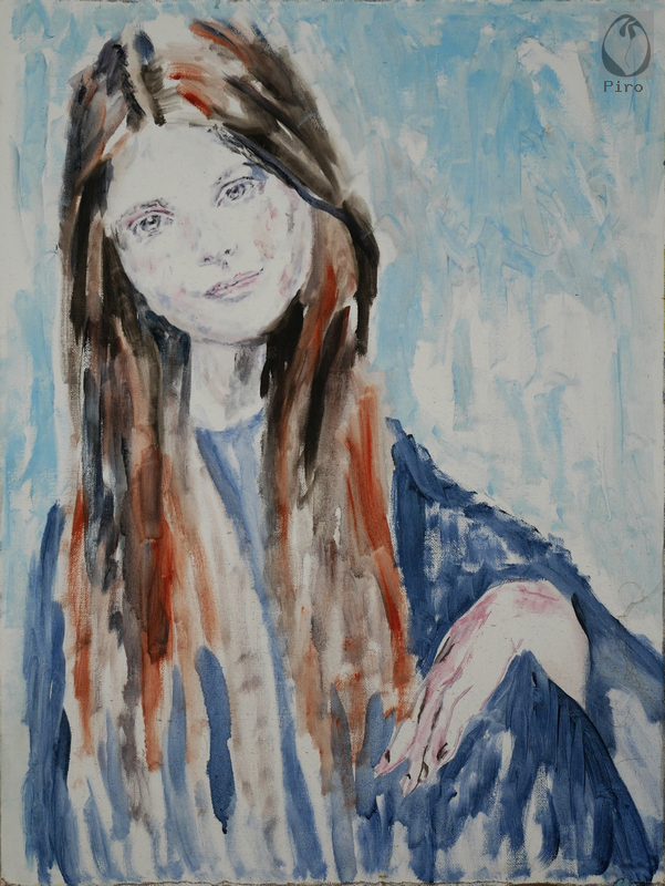 oil on canvas - olio su tela di Piro
